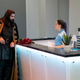 Kayvan Novak and Lauren Collins in What We Do In The Shadows season 3